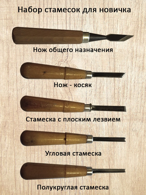 Стамески для новичка